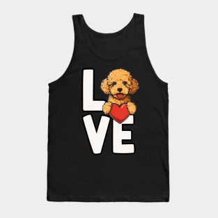 Poodle Love Tank Top